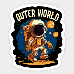 Outer World Sticker